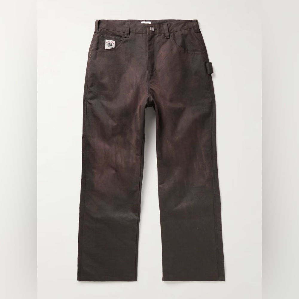 MR Porter BODE
Knolly Brook Straight-Leg Waxed-Cotton Trousers